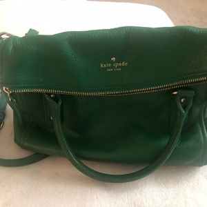 Kate Spade Green Leather Purse